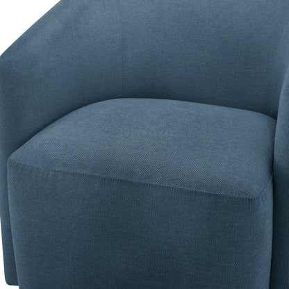 Ardena Modern Swivel Barrel Chair with Pocket Coil Seat - Multiple Colors