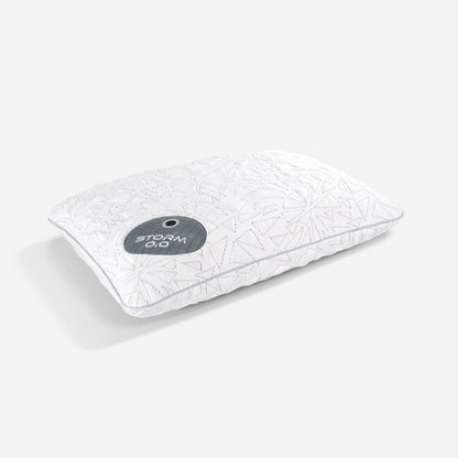 Storm Performance Cooling Pillow with Instant-Cooling Cover - White