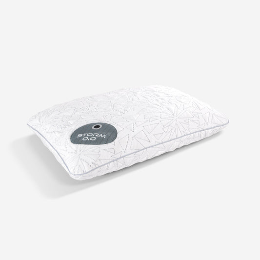Storm Performance Cooling Pillow with Instant-Cooling Cover - White