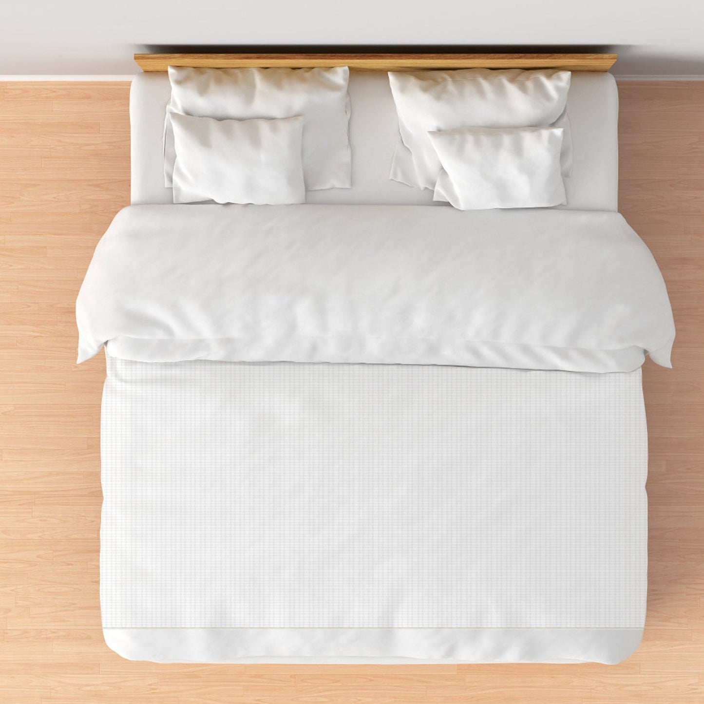 Queen Size Grounding Sheet 95% Organic Cotton 5% Silver Fiber Fitted Grounded Sheet With 15FT Grounding Cord For Improve Sleep Therapy Wellness Benefi