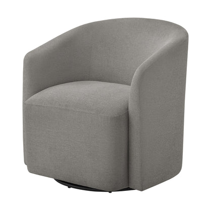 Ardena Modern Swivel Barrel Chair with Pocket Coil Seat - Multiple Colors