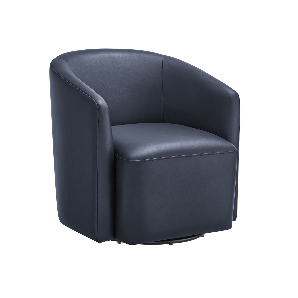 Ardena Modern Swivel Barrel Chair with Pocket Coil Seat - Multiple Colors