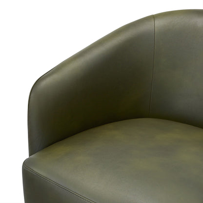 Ardena Modern Swivel Barrel Chair with Pocket Coil Seat - Multiple Colors