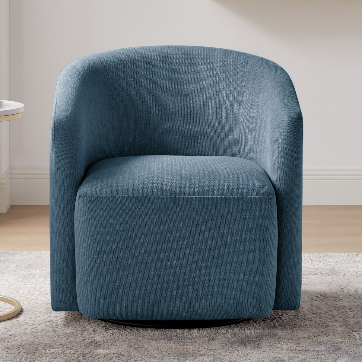 Ardena Modern Swivel Barrel Chair with Pocket Coil Seat - Multiple Colors
