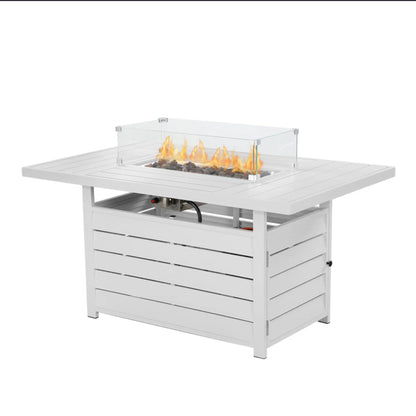 54.3 Inches Outdoor Patio Fire Pit Table