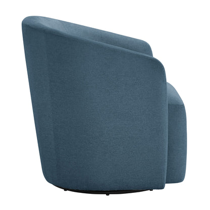 Ardena Modern Swivel Barrel Chair with Pocket Coil Seat - Multiple Colors
