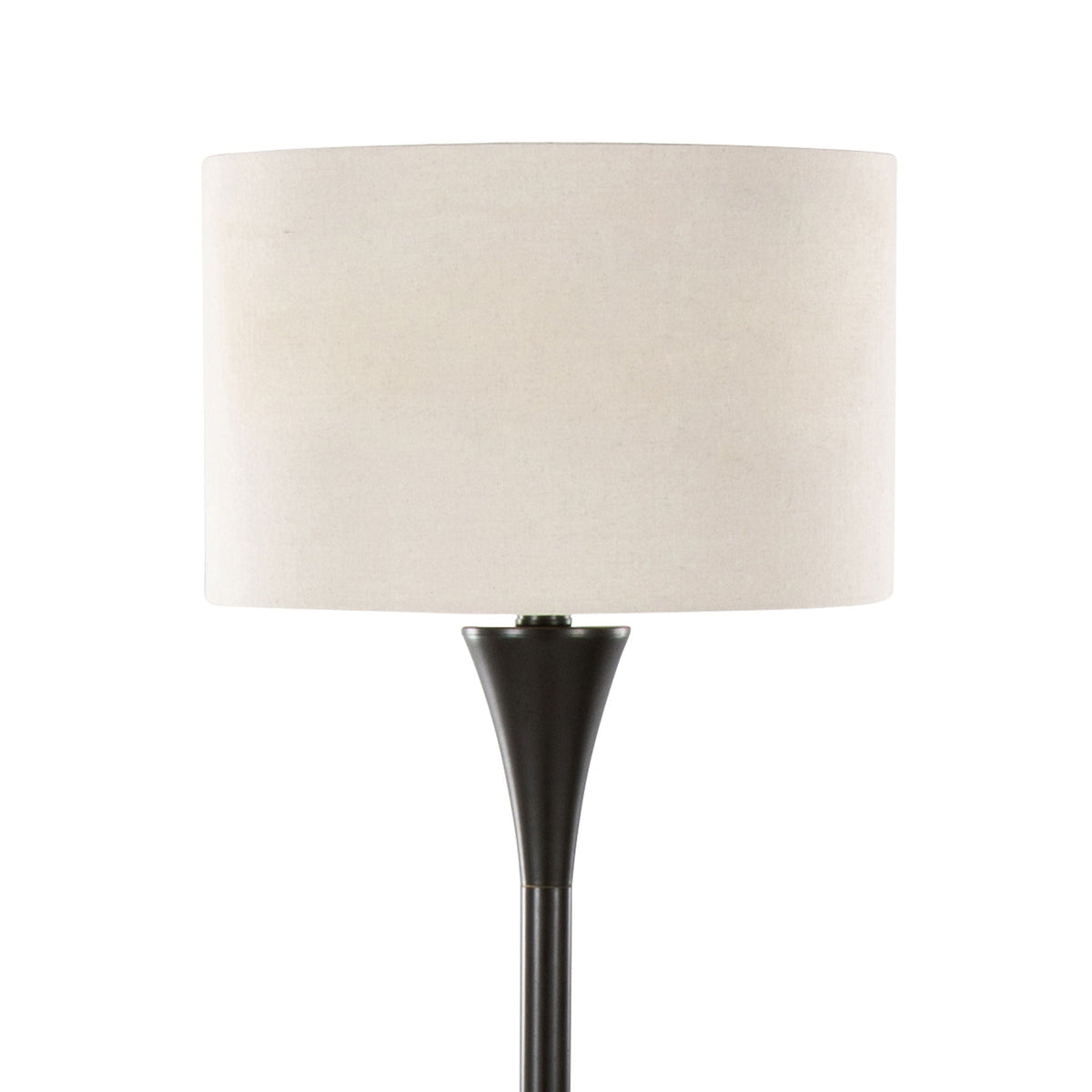 Contemporary Floor Lamp with 3-Way Switch - Gold, Black, or Bronze