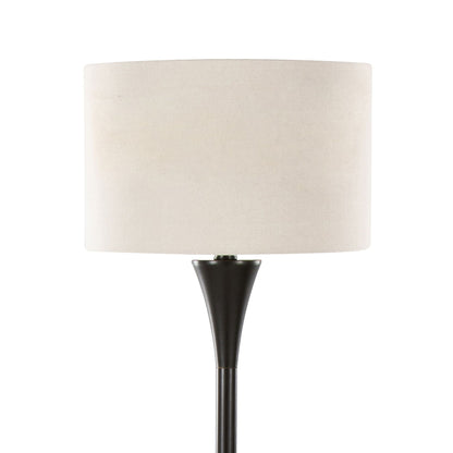 Contemporary Floor Lamp with 3-Way Switch - Gold, Black, or Bronze