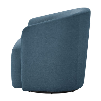 Ardena Modern Swivel Barrel Chair with Pocket Coil Seat - Multiple Colors
