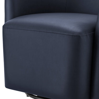 Ardena Modern Swivel Barrel Chair with Pocket Coil Seat - Multiple Colors