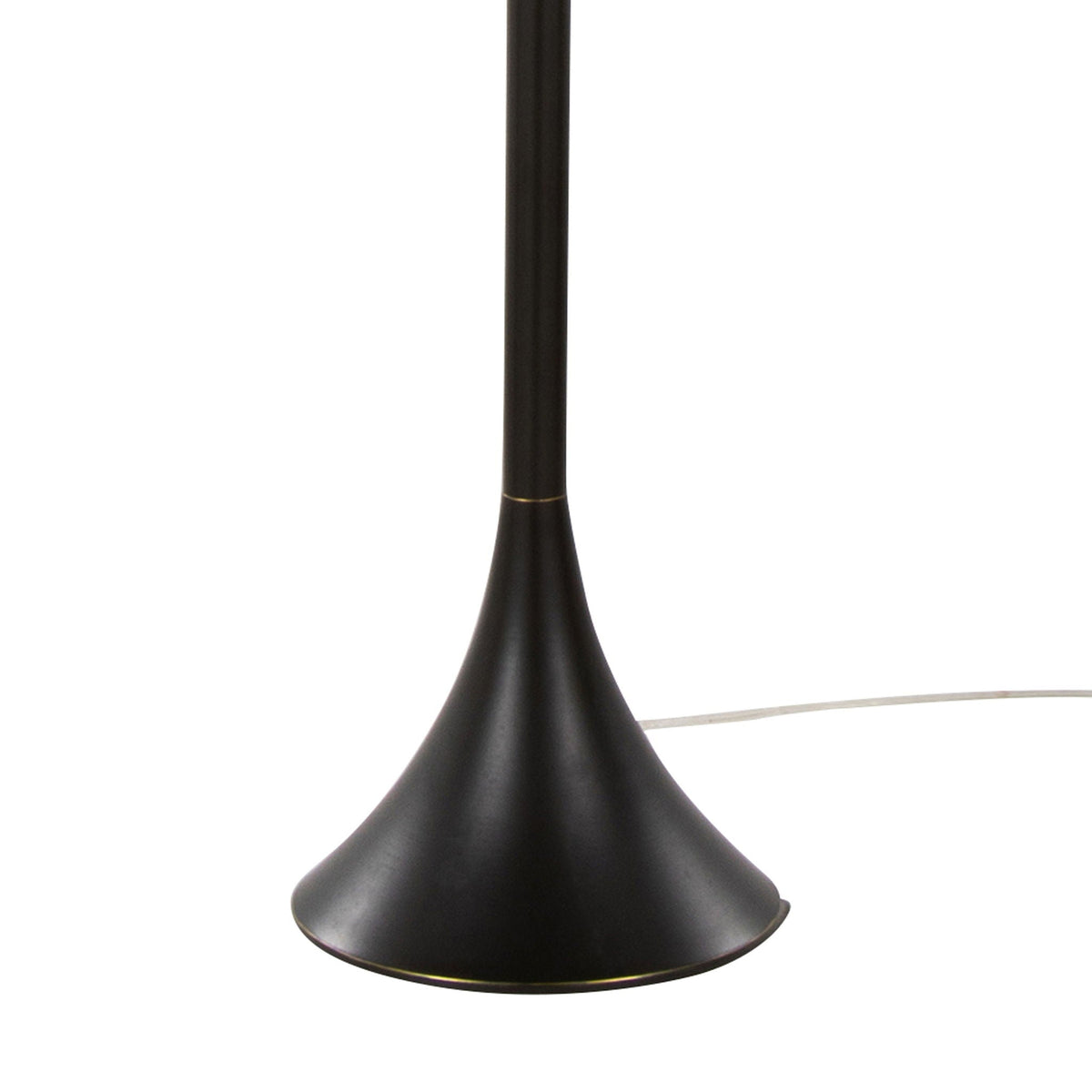 Contemporary Floor Lamp with 3-Way Switch - Gold, Black, or Bronze