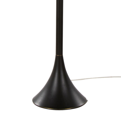 Contemporary Floor Lamp with 3-Way Switch - Gold, Black, or Bronze