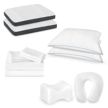 12-Piece Premium Comfort Bedding Pack, Cal King Size