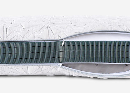 Storm Cuddle Curve Pillow 2.0 with Temperature Regulation - White