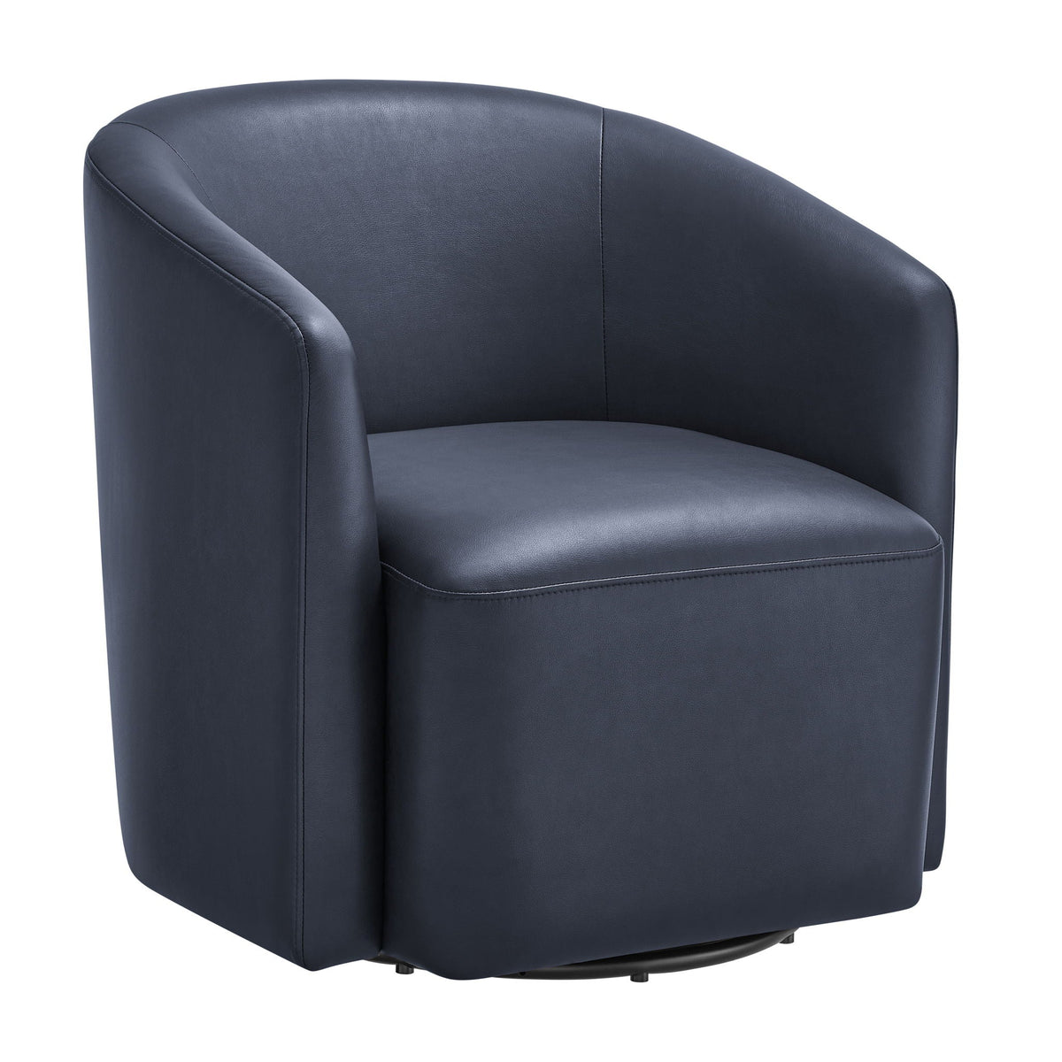 Ardena Modern Swivel Barrel Chair with Pocket Coil Seat - Multiple Colors