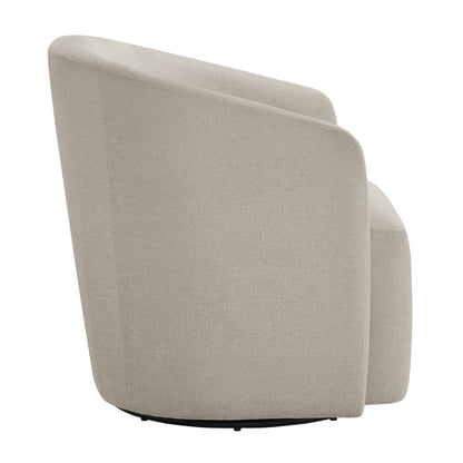 Ardena Modern Swivel Barrel Chair with Pocket Coil Seat - Multiple Colors