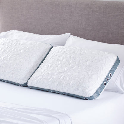 Storm Performance Cooling Pillow with Dual-Sided Comfort - White