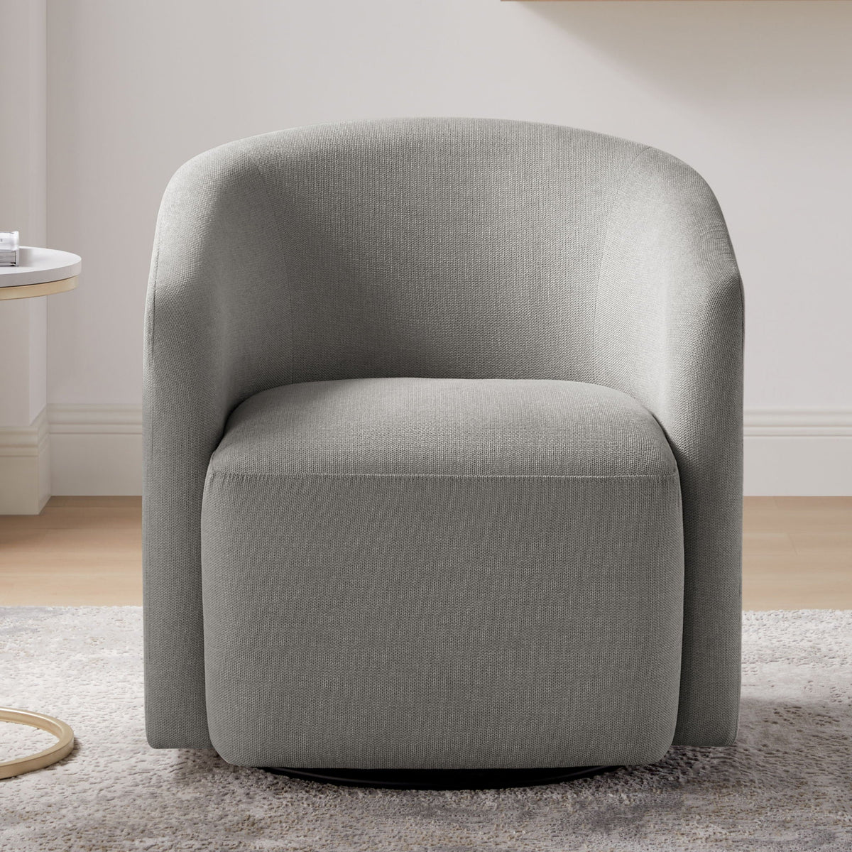 Ardena Modern Swivel Barrel Chair with Pocket Coil Seat - Multiple Colors