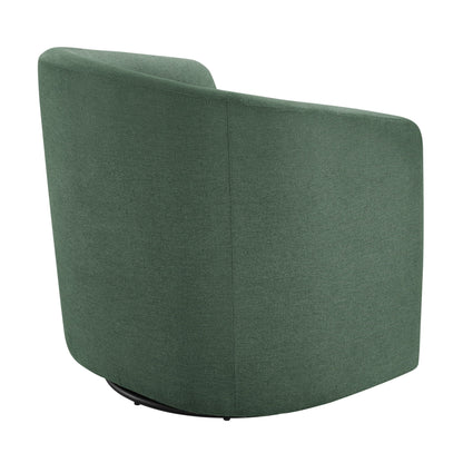 Ardena Modern Swivel Barrel Chair with Pocket Coil Seat - Multiple Colors