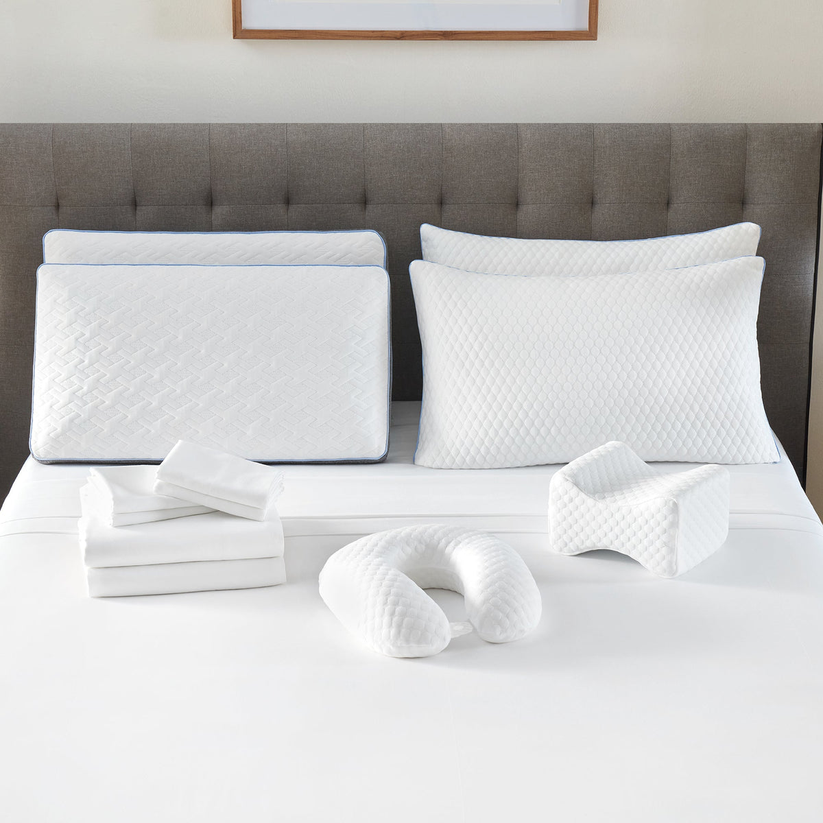 12-Piece Premium Comfort Bedding Pack, Cal King Size