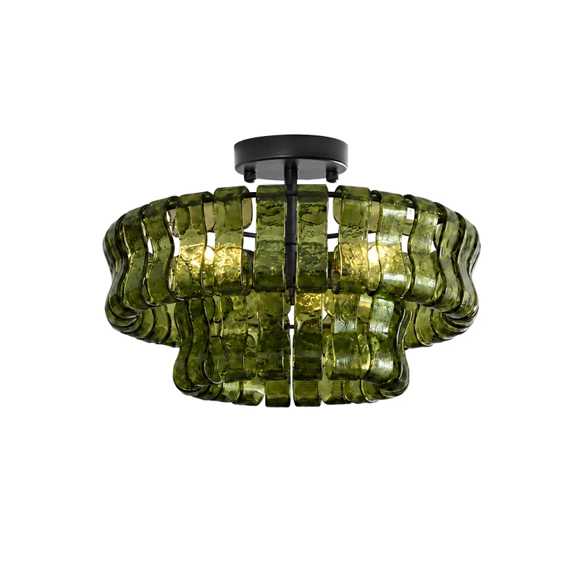 Ghiaccio Flush Mount Ceiling Lamp