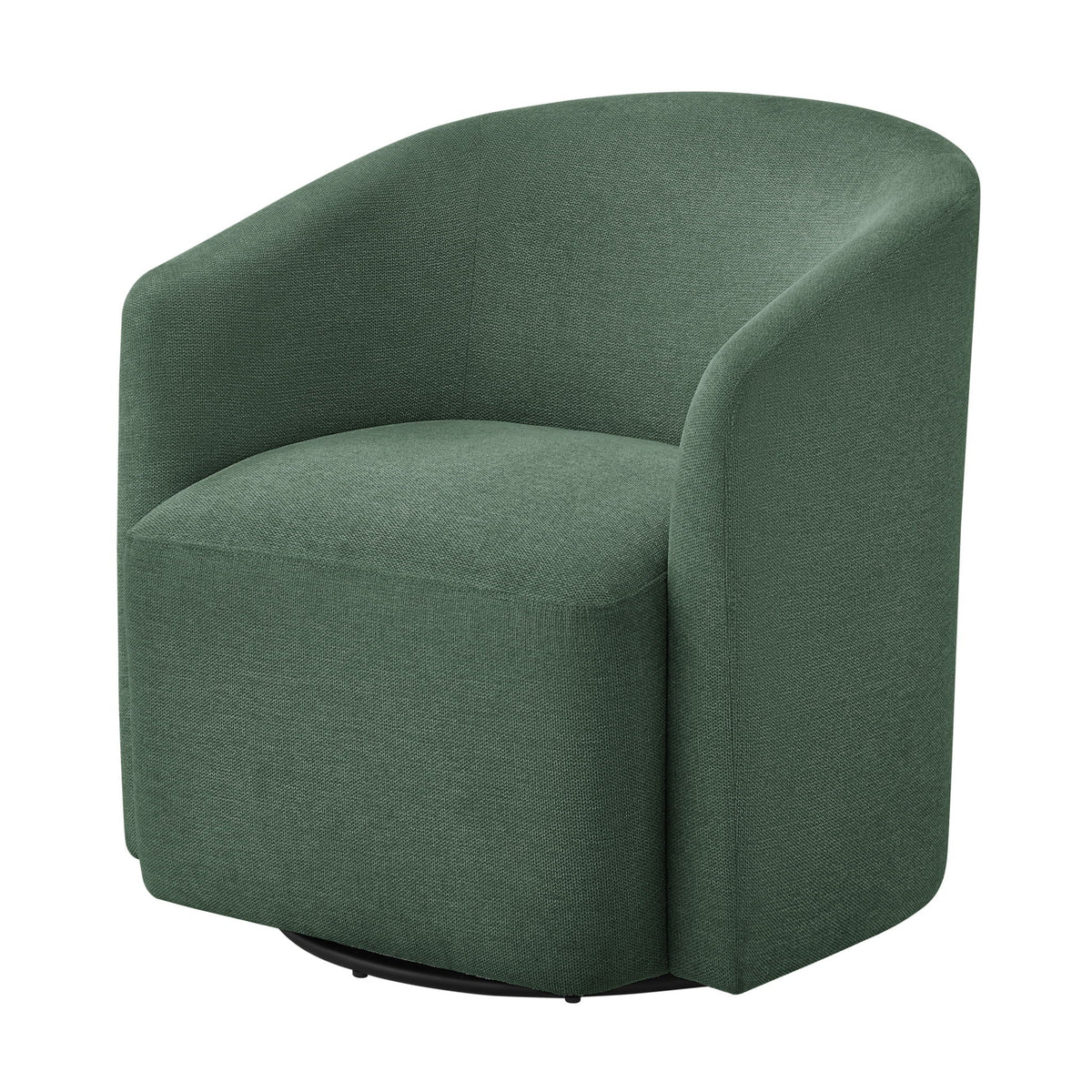Ardena Modern Swivel Barrel Chair with Pocket Coil Seat - Multiple Colors