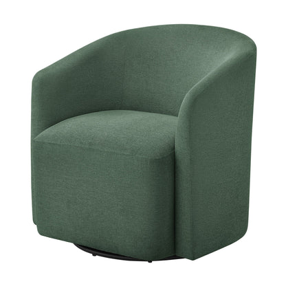 Ardena Modern Swivel Barrel Chair with Pocket Coil Seat - Multiple Colors