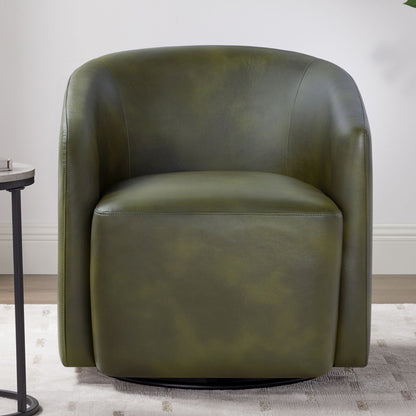Ardena Modern Swivel Barrel Chair with Pocket Coil Seat - Multiple Colors