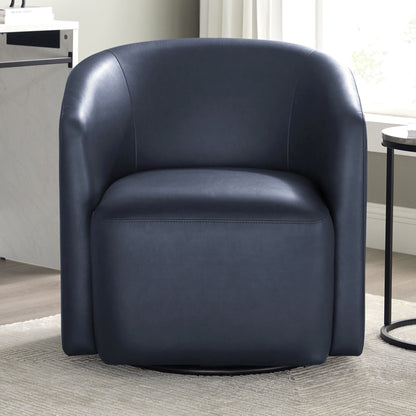 Ardena Modern Swivel Barrel Chair with Pocket Coil Seat - Multiple Colors