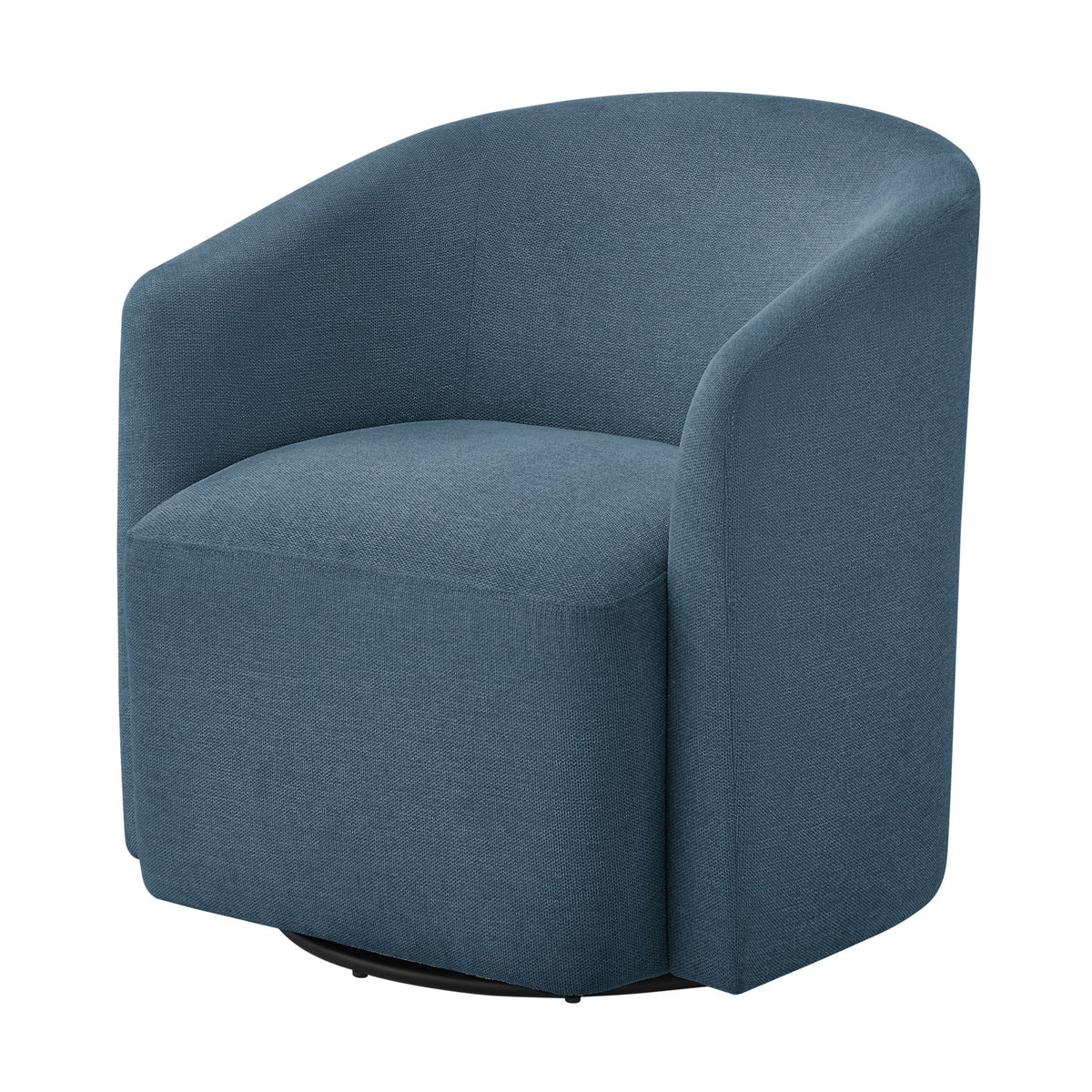 Ardena Modern Swivel Barrel Chair with Pocket Coil Seat - Multiple Colors