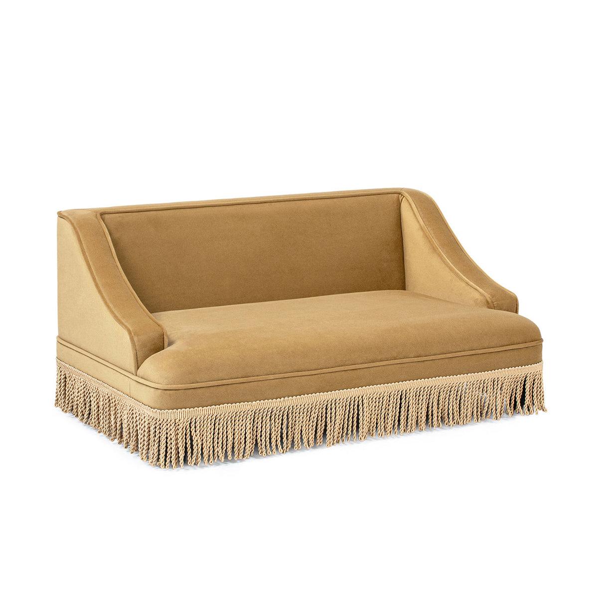 Duchess 33" Medium Princess Pet Bed Sofa with Fringe Skirt