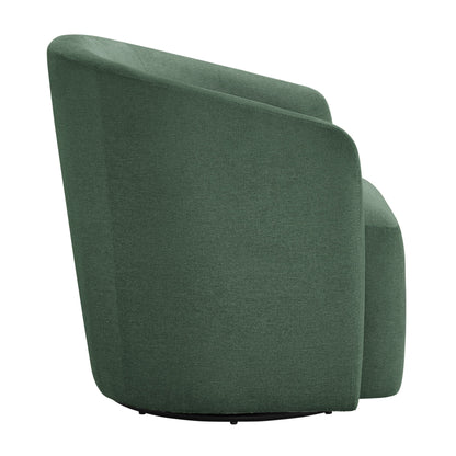 Ardena Modern Swivel Barrel Chair with Pocket Coil Seat - Multiple Colors