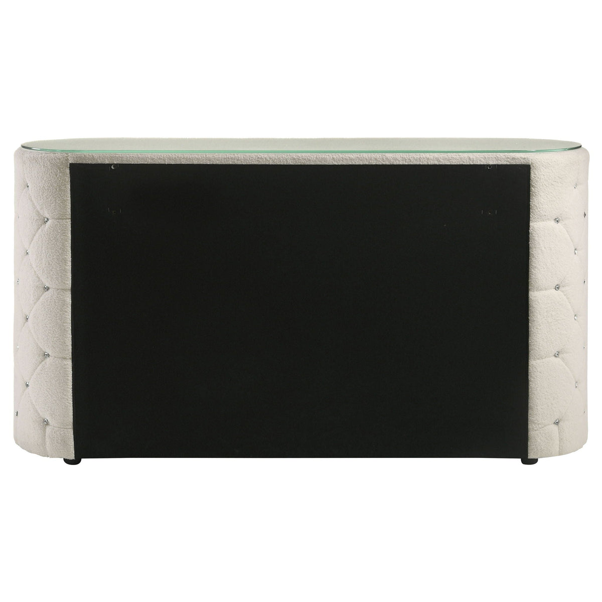 Sonya 6-drawer Upholstered Bedroom Dresser Ivory