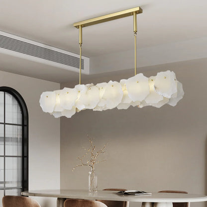Irregular Burton Alabaster Chandelier
