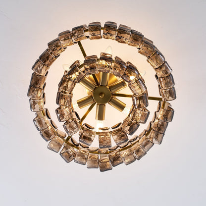 Ghiaccio Flush Mount Ceiling Lamp