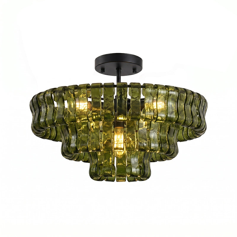 Ghiaccio Flush Mount Ceiling Lamp