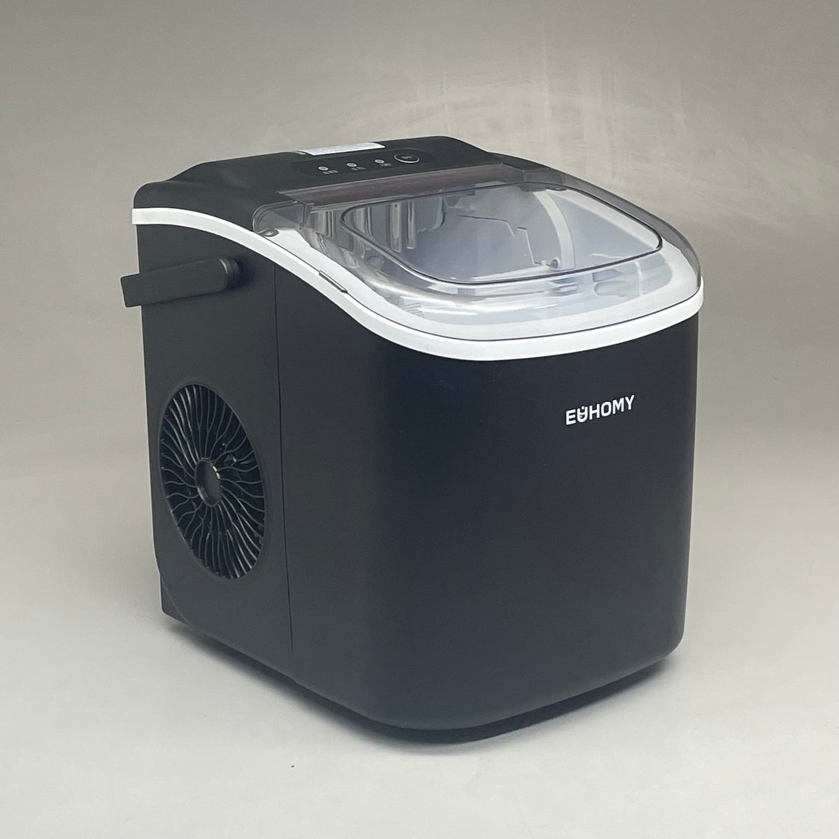 EUHOMY Counter Top Ice Cube Maker Machine 115v Black IM-06D