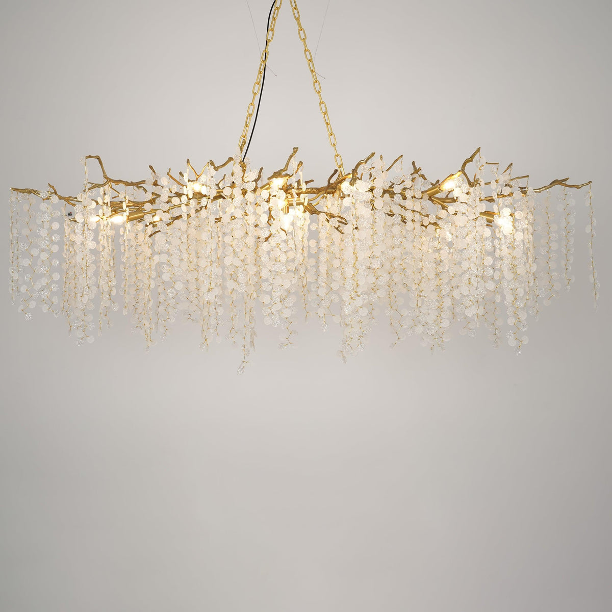 Shiro Noda Crystal Chandelier