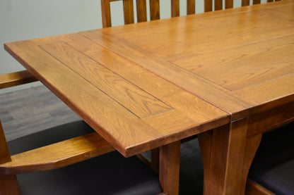Mission Stow Leaf Table with #401 Chair Dining Set - Light Oak