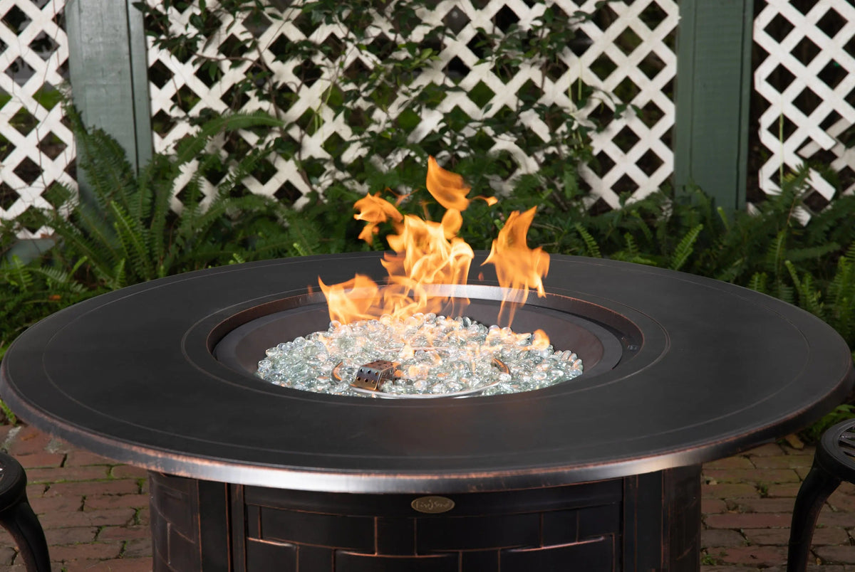 Perissa Woven Aluminum LPG Fire Pit