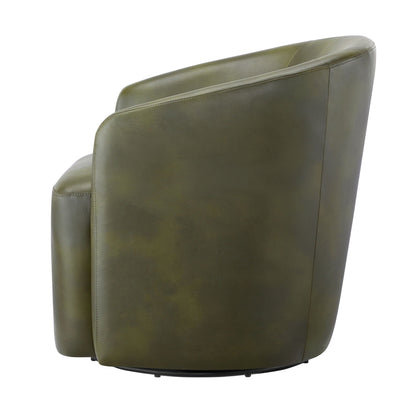 Ardena Modern Swivel Barrel Chair with Pocket Coil Seat - Multiple Colors