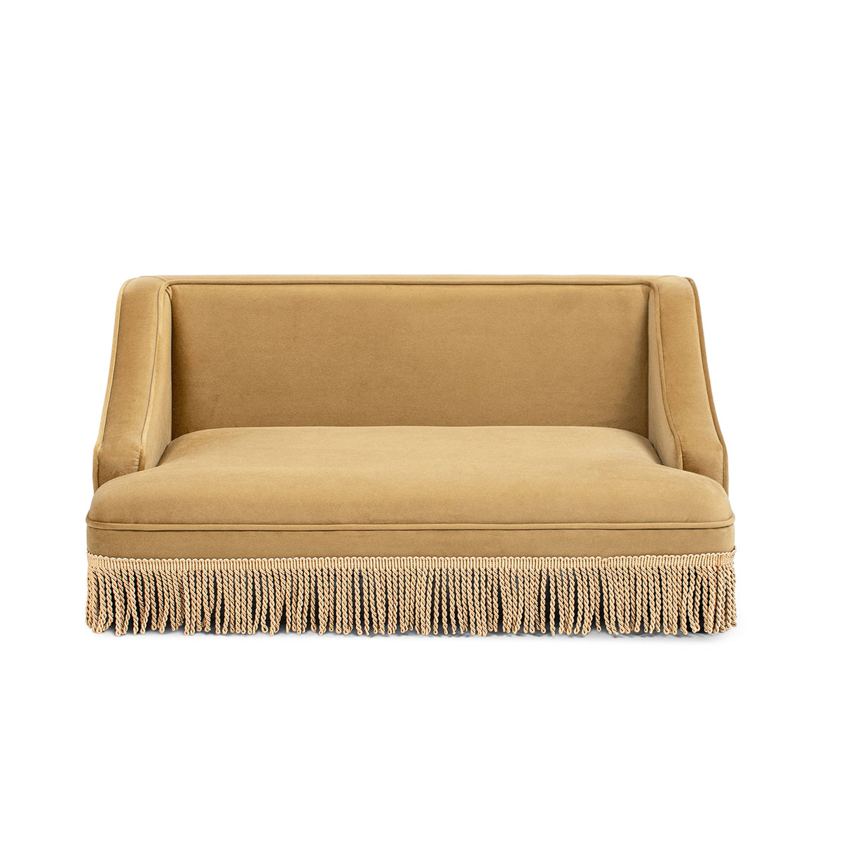 Duchess 33" Medium Princess Pet Bed Sofa with Fringe Skirt