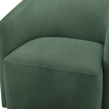Ardena Modern Swivel Barrel Chair with Pocket Coil Seat - Multiple Colors
