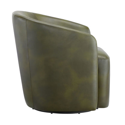 Ardena Modern Swivel Barrel Chair with Pocket Coil Seat - Multiple Colors