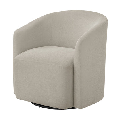 Ardena Modern Swivel Barrel Chair with Pocket Coil Seat - Multiple Colors