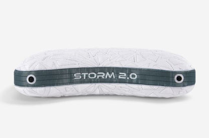 Storm Cuddle Curve Pillow 2.0 with Temperature Regulation - White
