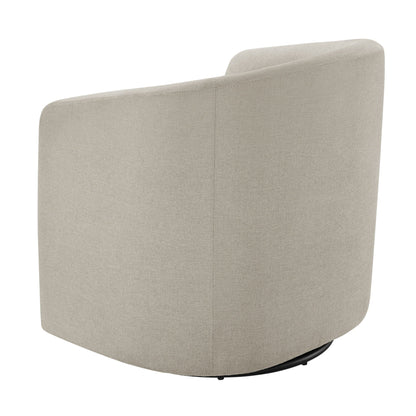 Ardena Modern Swivel Barrel Chair with Pocket Coil Seat - Multiple Colors