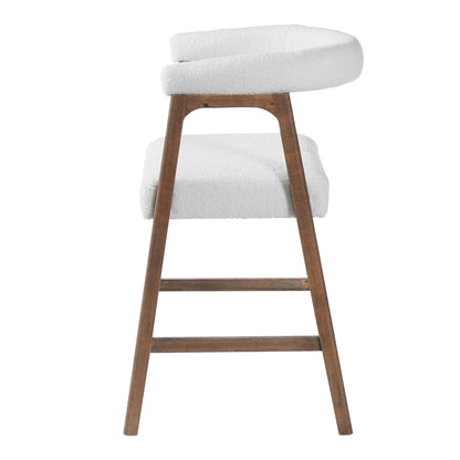 26'' Seat Height Bar Stools with Back, Set of 2