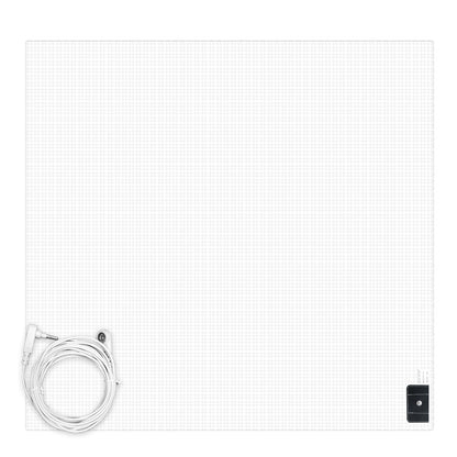 Organic Cotton Grounding Sheet – Queen & King with 15FT Cord for Sleep & Wellness