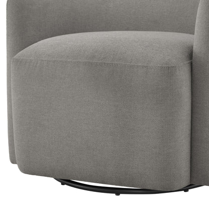 Ardena Modern Swivel Barrel Chair with Pocket Coil Seat - Multiple Colors